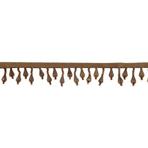 Beaded Fringe |  Chocolate Beaded Fringe Beaded Fringe Beaded Fringe