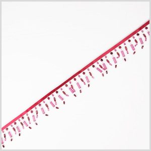 Beaded Fringe |  Red Beaded Fringe Beaded Fringe Beaded Fringe