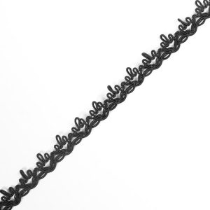 Braided Cords |  Black Braided Cording – 0.5" Braided Cords Black