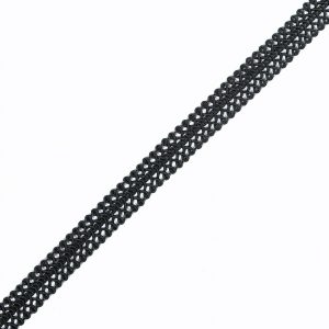 Braided Cords |  Black Braided Loop Cord – 0.75" Braided Cords Black