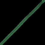 Braided Cords |  Kelly Green Braided Flat Cord – 0.625" Braided Cords Braided Cords