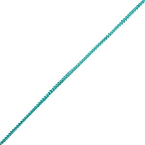 Braided Cords |  Turquoise Cotton Blend Braided Trim – 0.1875" Braided Cords Braided Cords