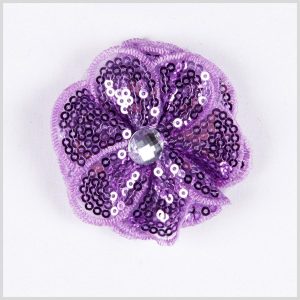 Brooches |  Purple Sequin Flower Brooch Brooches Brooches