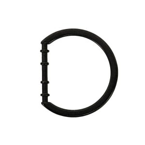 Buckles |  Carbon Cast Metal Rounded D-Ring – 25Mm Buckles Buckles