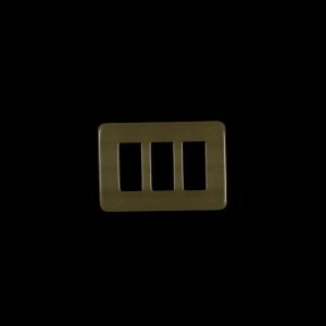 Buckles |  Dark Gold Rectangular Plastic Buckle – 1.5" Buckles Buckles