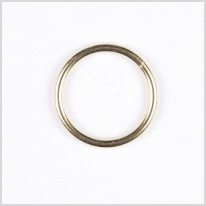 Buckles |  Gilt Plated Steel Round O-Ring – 1.5" Buckles Buckles