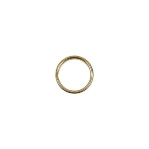 Buckles |  Gold Metal Split Keychain Ring – 0.375" Buckles Buckles