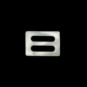 Buckles |  Ivory Plastic Buckle – 1" X 1.375" Buckles Buckles