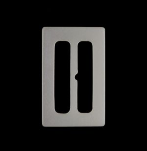 Buckles |  Ivory Rectangular Plastic Buckle – 2.5" Buckles Buckles