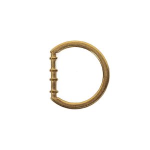 Buckles |  Matte Gold Cast Metal Rounded D-Ring – 20Mm Buckles Buckles