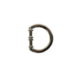 Buckles |  Nickel Cast Metal Rounded D-Ring – 15Mm Buckles Buckles