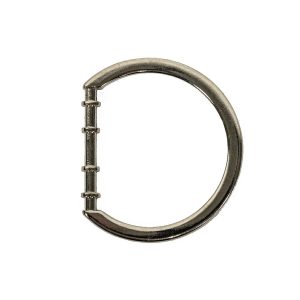 Buckles |  Nickel Cast Metal Rounded D-Ring – 25Mm Buckles Buckles