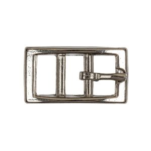 Buckles |  Silver Rectangular Metal Buckle – 0.5625" X 1" Buckles Buckles