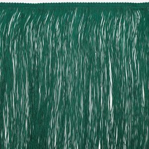 Chainette Fringe |  16" Emerald Green Chainette Fringe Trim Chainette Fringe Chainette Fringe