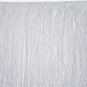 Chainette Fringe |  16" Silver Chainette Fringe Trim Chainette Fringe Chainette Fringe