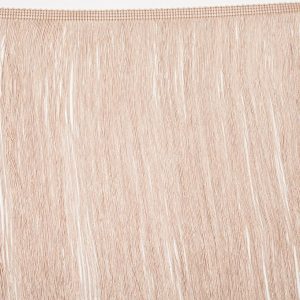 Chainette Fringe |  24" Champagne Chainette Fringe Trim Chainette Fringe Chainette Fringe