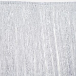 Chainette Fringe |  24" Silver Chainette Fringe Trim Chainette Fringe Chainette Fringe