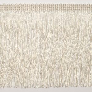 Chainette Fringe |  4" Ecru Chainette Fringe Trim Chainette Fringe Beige,Ecru