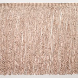 Chainette Fringe |  8" Champagne Chainette Fringe Trim Fringe Trim Chainette Fringe