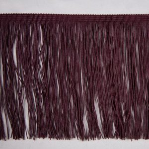 Chainette Fringe |  Eggplant Chainette Fringe – 6" Chainette Fringe Chainette Fringe