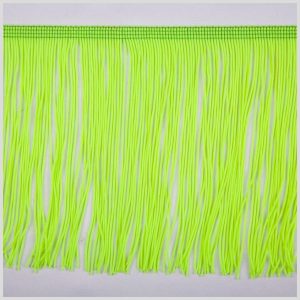 Chainette Fringe |  Green Gecko Chainette Fringe – 6" Chainette Fringe Chainette Fringe