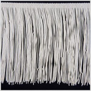 Chainette Fringe |  Ivory Chainette Fringe – 6" Chainette Fringe Chainette Fringe