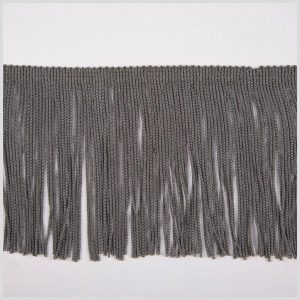 Chainette Fringe |  Pewter Chainette Fringe – 4" Chainette Fringe Chainette Fringe