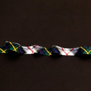 Cords With Lip |  Navy And White Plaid Bias Piping Cord With Lip – 0.375" Cords Cords With Lip