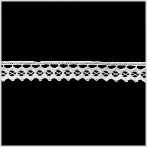 Crochet Lace Trim |  0.75" White Crochet Trim Crochet Lace Trim Crochet Lace Trim