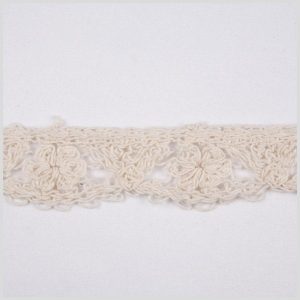 Crochet Lace Trim |  1.25" Natural Crochet Lace Crochet Lace Trim Crochet Lace Trim