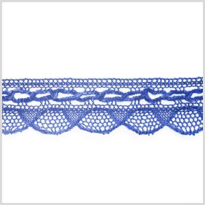 Crochet Lace Trim |  1.5" Purple Crochet Trim Crochet Lace Trim Crochet Lace Trim