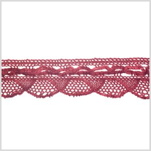 Crochet Lace Trim |  1.5" Red Crochet Trim Crochet Lace Trim Crochet Lace Trim