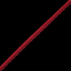 Crochet Lace Trim |  Red Crochet Trim – 0.75" Crochet Lace Trim Crochet Lace Trim