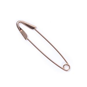 Decorative Pins |  Rose Gold Metal Safety Pin – 3.75" Decorative Pins Decorative Pins