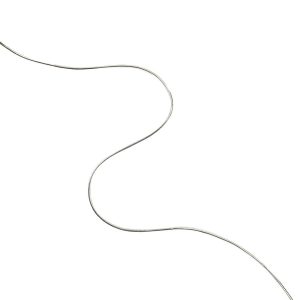 Elastic Cords |  Metallic Silver Elastic Cord – 2Mm Cords Elastic Cords