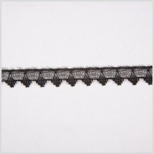 Fine Lace Trim |  5/8" Black Fine Lace Fine Lace Trim Black