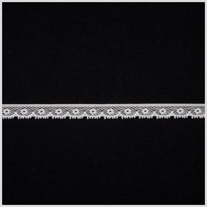 Fine Lace Trim |  Off-White Fine Lace – 0.5" Fine Lace Trim Fine Lace Trim