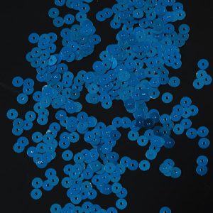 Loose Sequins |  Bag Of Blue Dull-Bright Loose Sequins – 5Mm Loose Sequins Blue