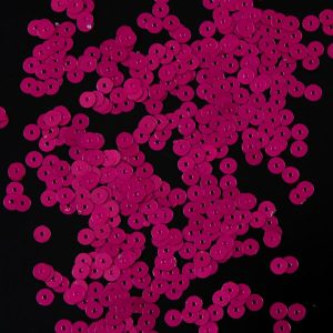 Loose Sequins |  Bag Of Fuchsia Dull-Bright Loose Sequins – 5Mm Loose Sequins Fuchsia