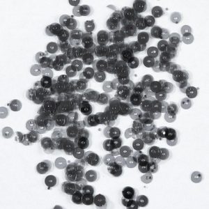 Loose Sequins |  Bag Of Gray Transparent Bright Loose Sequins – 5Mm Loose Sequins Gray