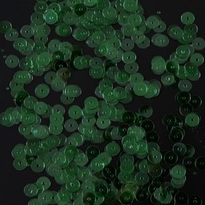 Loose Sequins |  Bag Of Jade Transparent Bright Loose Sequins – 6Mm Loose Sequins Jade