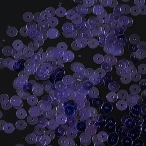 Loose Sequins |  Bag Of Purple Transparent Bright Loose Sequins – 6Mm Loose Sequins Loose Sequins