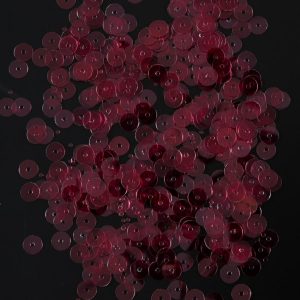 Loose Sequins |  Bag Of Ruby Transparent Bright Loose Sequins – 6Mm Loose Sequins Loose Sequins