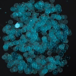 Loose Sequins |  Bag Of Turquoise Transparent Bright Loose Sequins – 6Mm Loose Sequins Loose Sequins