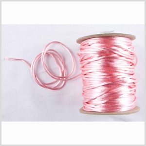 Rattail Cords |  1Mm Light Pink Rattail Cord Cords Light Pink