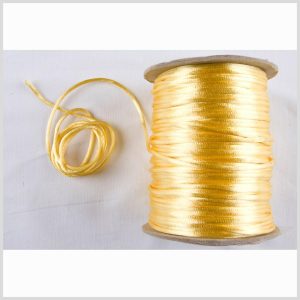 Rattail Cords |  1Mm Light Yellow Rattail Cord Cords Light Yellow