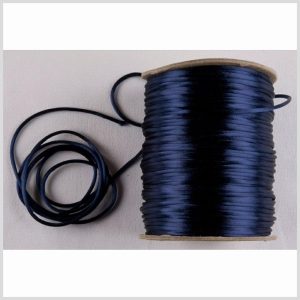 Rattail Cords |  1Mm Navy Rattail Cord Cords Navy