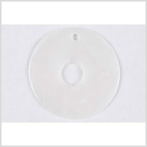 Sewing Pendants |  50Mm White Plastic Pendant Sewing Pendants Sewing Pendants