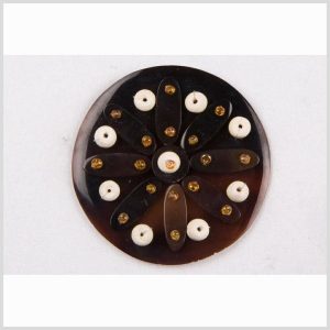 Sewing Pendants |  Natural Black Shell Pendant Sewing Pendants Black