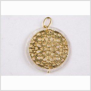 Sewing Pendants |  Natural Pearl/Gold Shell Pendant Sewing Pendants Pearl,Gold